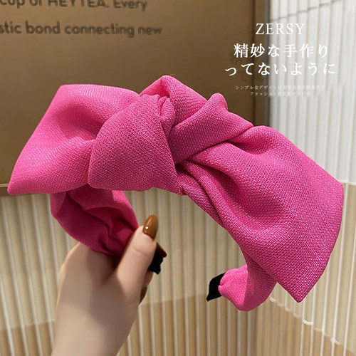 Zersy/佐宽边麻花打结发箍