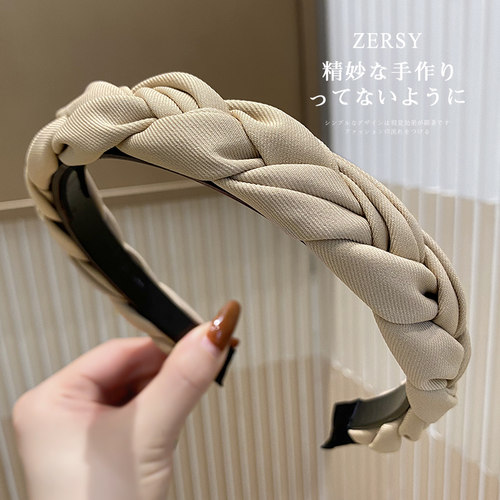 Zersy/佐希带齿防滑麻花发箍