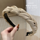 简约发箍女日韩2026新款 百搭带齿防滑麻花头箍百搭洗脸发卡发饰品