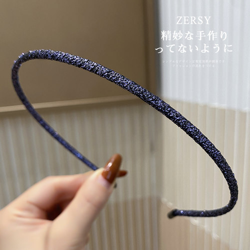 Zersy/佐希高丝平直细发箍