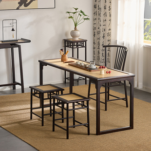 阳台茶桌小型家用小户型新款茶桌椅宋氏美学茶几氛围禅意茶台茶桌