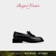Viv Rangers金属扣皮革乐福鞋 Vivier RV女鞋 新年礼物 Roger