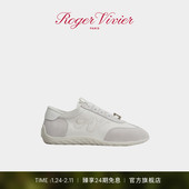 Viv Low皮革休闲德训鞋 Vivier 2025秋冬RV女鞋 新年礼物 Roger