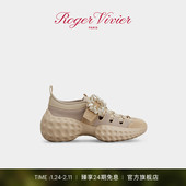 Viv Run织物休闲鞋 Vivier RV女鞋 新年礼物 Roger