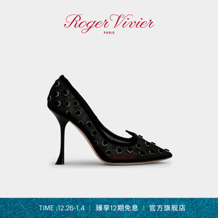 RV女鞋 高跟鞋 Vivier dot 新品 polka Roger Love