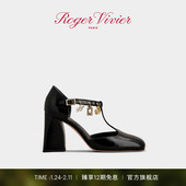 Tres Vivier漆皮玛丽珍鞋 Vivier RV女鞋 新年礼物 Roger