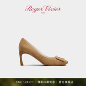 新年礼物 Roger Vivier 2025秋冬RV女鞋 Trompette喇叭跟高跟鞋