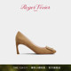 新年礼物 Roger Vivier 2025秋冬RV女鞋 Trompette喇叭跟高跟鞋