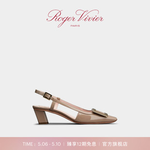 Vivier RV女鞋 Belle Roger Vivier方扣高跟鞋 凉鞋