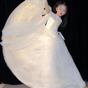 古典舞形体大摆礼仪之邦国风舞蹈服仙气飘逸汉服美丽的童话演出服