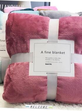 Fleece Blanket Coral Bed Blankets Fuzzy Soft Flannel Sheets1