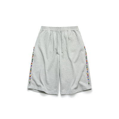 ESOTERIC喜行乐宝石卫裤短裤GEM-EMBELLISHED SWEAT SHORTS