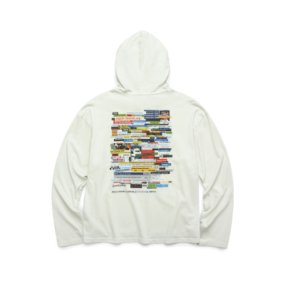 ESOTERIC THING 互联网档案连帽长袖T恤 HOODED LONG SLEEVE