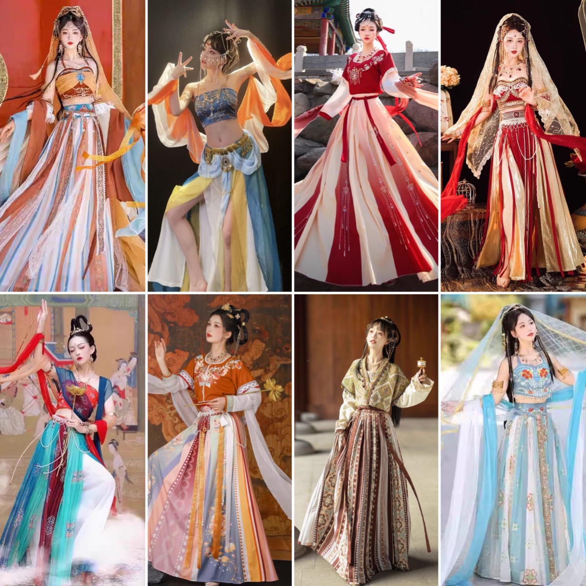 汉服出租异域风情古典舞民族服饰