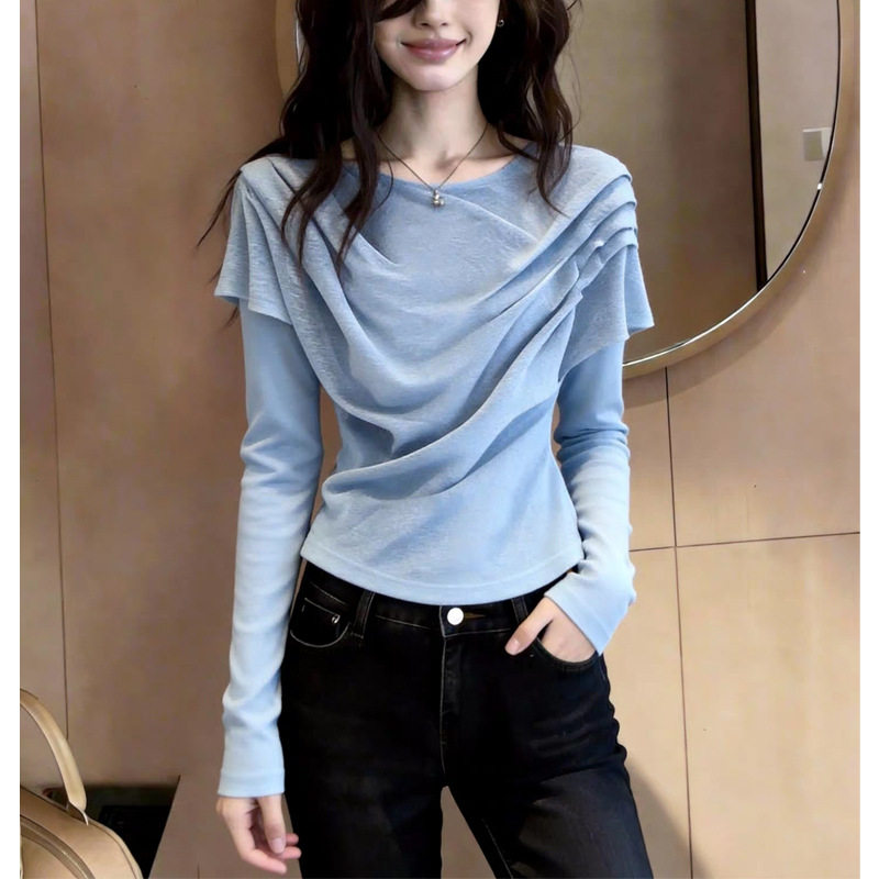 独特漂亮超好看上衣女2026年春夏新款法式设计感小众时尚气质女装