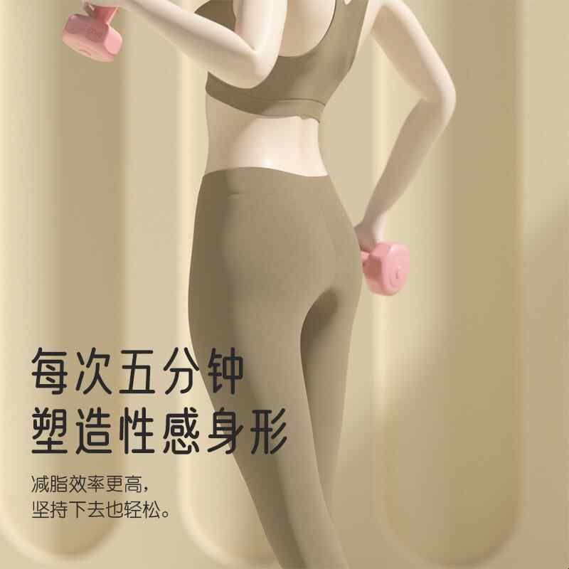 健跃斯哑铃女士健身家用儿童小学男女生力量训练器材小哑铃2kg3kg