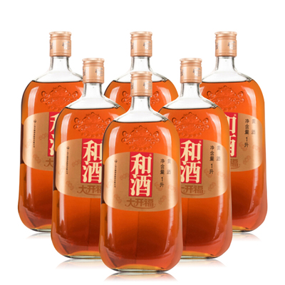 五年陈瓶整箱6瓶黄酒和酒