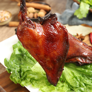 鸭腿整箱批发熟食烤鸭边腿商用卤味大鸭腿开袋即食鸭腿肉下酒菜