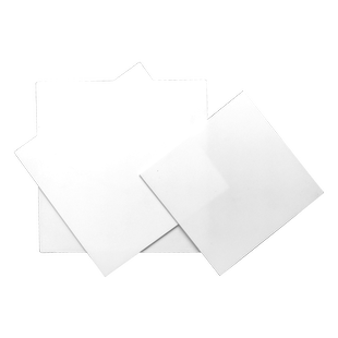 绝缘耐高温氧化铝陶瓷片 可加工陶瓷板定制散热垫片基板耐磨散热