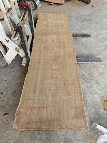 缅甸柚木瓦城料平板大板桌电视柜吧台茶桌茶几长290宽80厚7.2cm