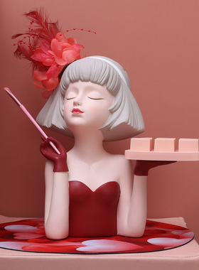 客厅茶几钥匙收纳托盘网红轻奢风