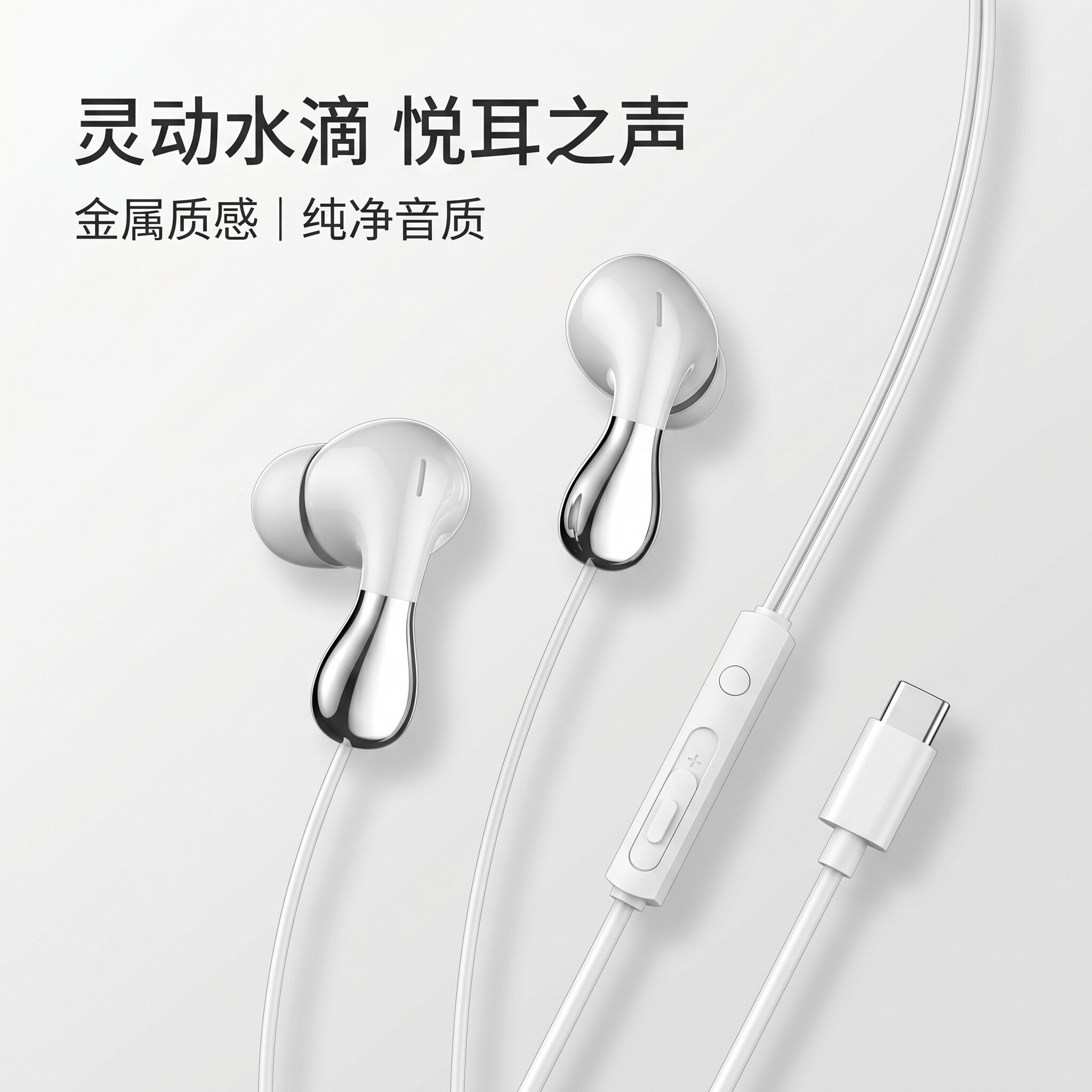 通用耳机适用于vivo华为小米OPPO带麦K歌入耳式重低音Type-c手机