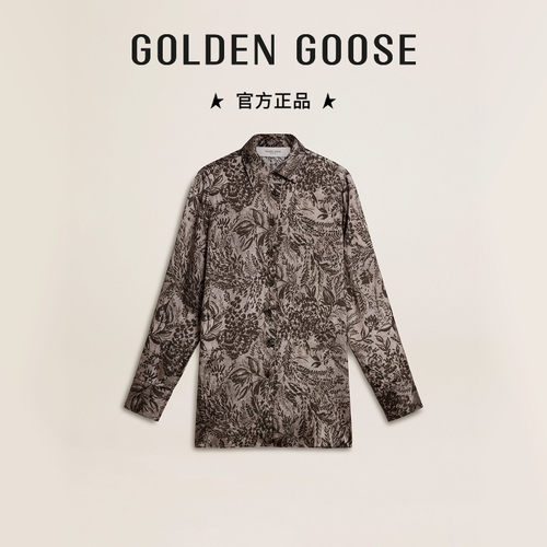 【新品】Golden Goose女Journey印花图案衬衫GGDB