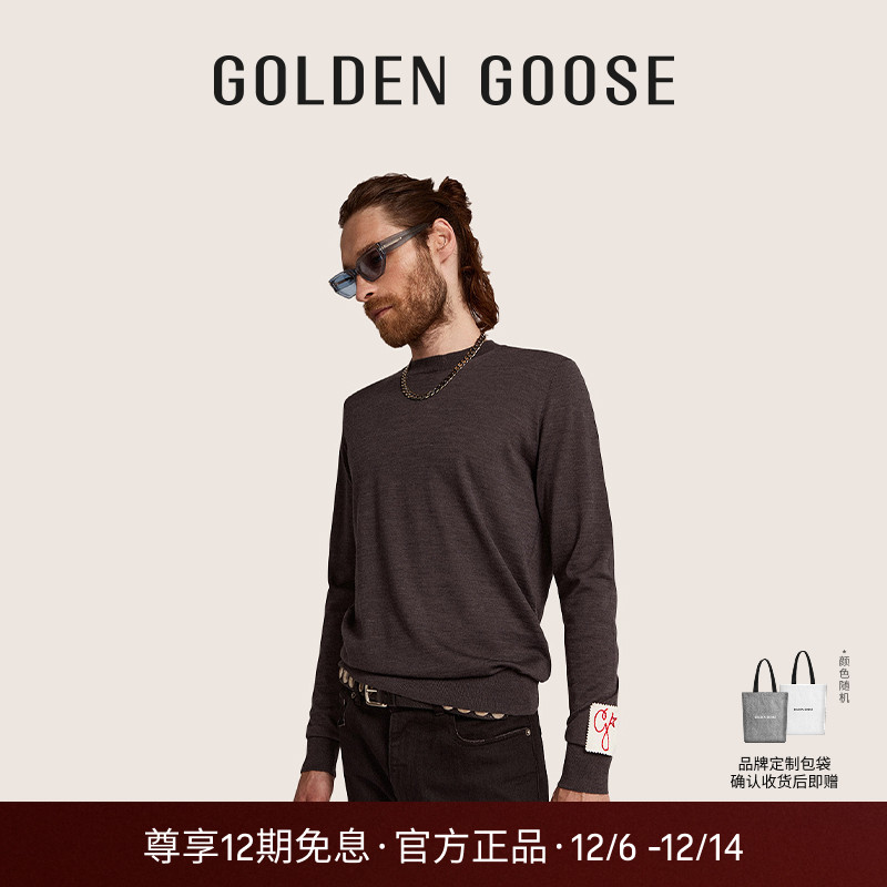 GoldenGoose圆领针织衫毛衣