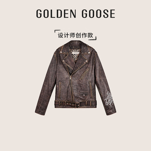 共创体验特别款GoldenGoose皮衣