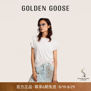 七夕礼物 Golden 明星同款 GGDB Goose男女短袖 T恤情侣款