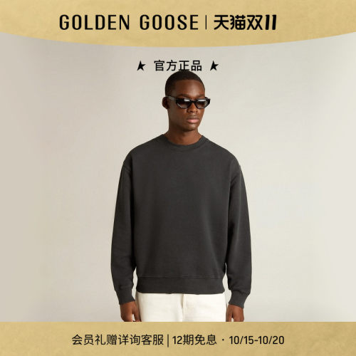 GoldenGoose圆领套头休闲卫衣