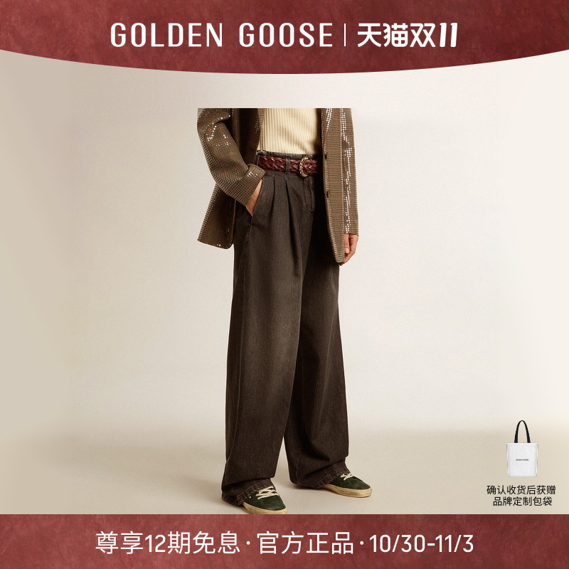 【明星同款】Golden Goose女JOURNEY系列阔腿裤GGDB