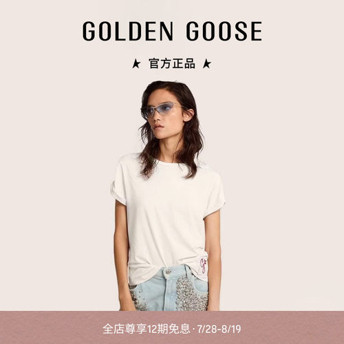 GoldenGoose男女装短袖圆领T恤