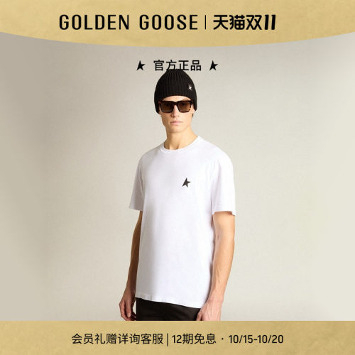 GoldenGoose圆领短袖T恤上衣