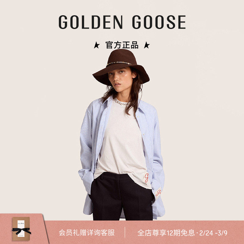 【明星同款】Golden Goose女装Golden衬衫GGDB