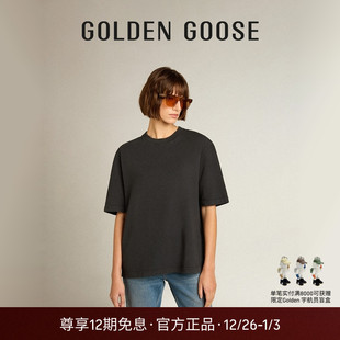 Goose男女新款 Golden 型 字母T恤GGDB 亚洲限定版