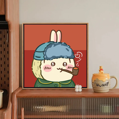 乌萨奇世界名画治愈可爱卡通