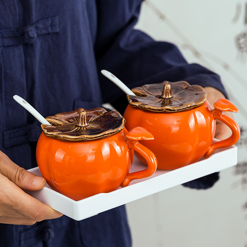 厨房餐厅桌面陶瓷带把手辣椒油罐