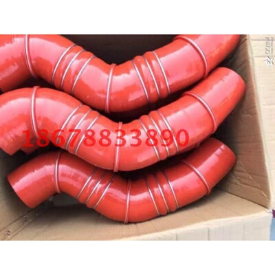 陕汽重卡 奥龙 德龙F3000中冷器硅胶管软管弯管DZ93259535401