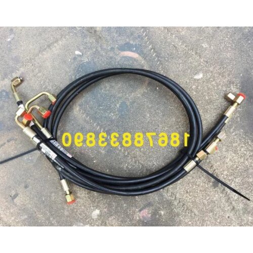中国重汽原厂豪沃T5G 汕德卡C7H驾驶室举升油管液压锁高压油管