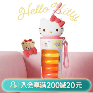 畹町三丽鸥HelloKitty公仔吸管保温杯700mL水杯女生高颜值随身杯