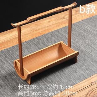 竹编纯手工竹编小篓子零食点心收纳筐家用复古小竹篮茶点盘竹制品