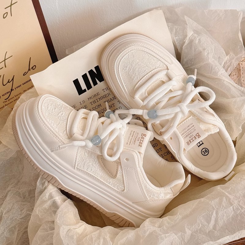 厚底鞋子女鞋百搭学生运动鞋