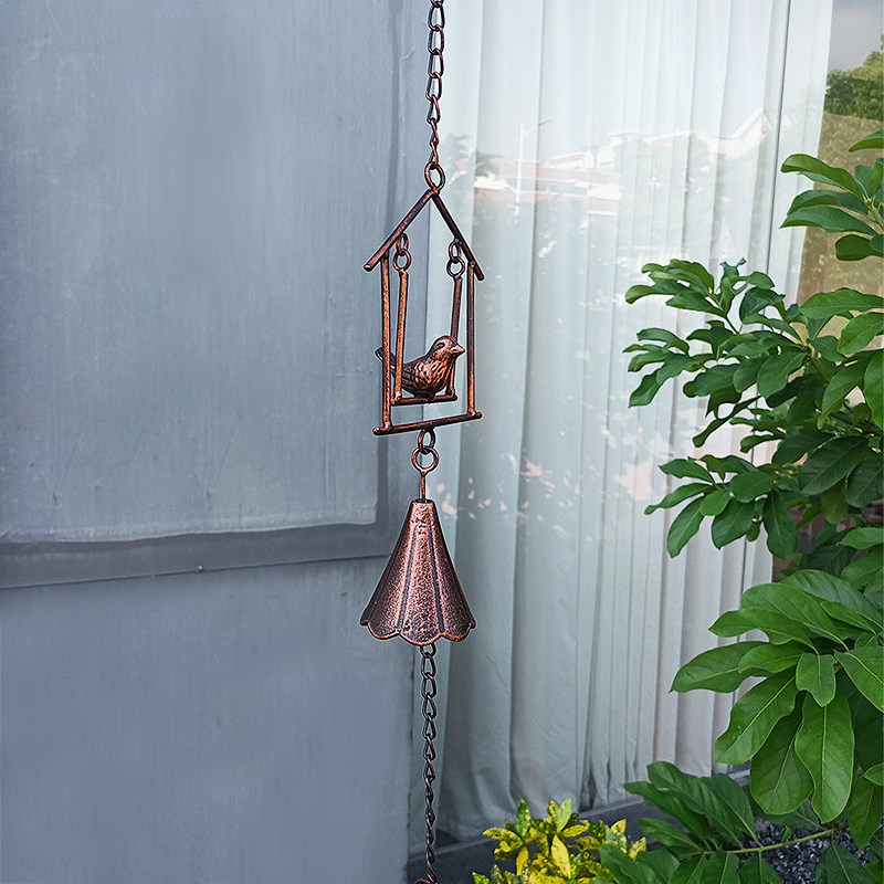 复古铸铁铃铛挂件风铃挂饰古风门铃吊件别墅阳台庭院花园装饰吊饰,家居饰品,风铃及配件,淘宝优惠券,粉丝福利购,淘宝优惠卷