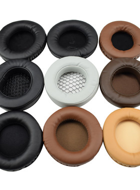 适用于网吧网咖10cm耳机套西伯利亚V2 3 5 V10 K3 K0 K5 K9 K11 X10 S21耳机海绵套6孔10.5耳罩银色黑色