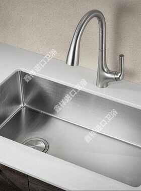 科勒KOHLER 玛亚科大单槽台下厨盆 K-38975T-P-NA/K-38976T-P-NA