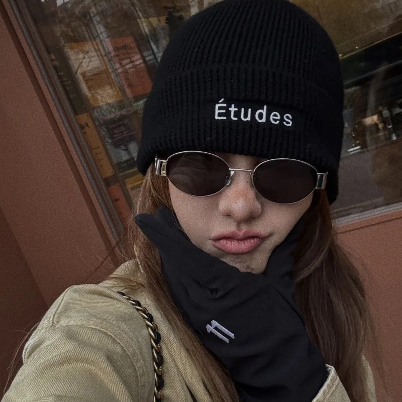 金属复古小框椭圆太阳眼镜女潮街拍网红墨镜男高级感方圆脸欧美风