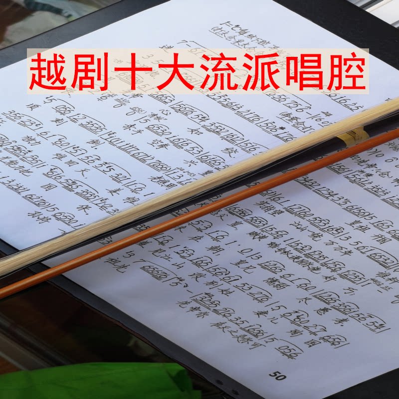 二胡经典越剧教学专业业余爱好演奏过门曲牌十大流派唱腔