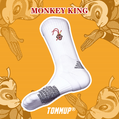 TOMMUP篮球袜孙悟空刺绣