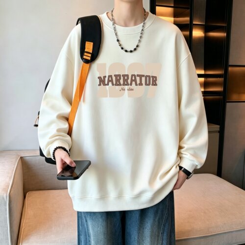 春秋季卫衣男孩12-15岁初中学生长袖t恤13打底衫14青少年大童秋装